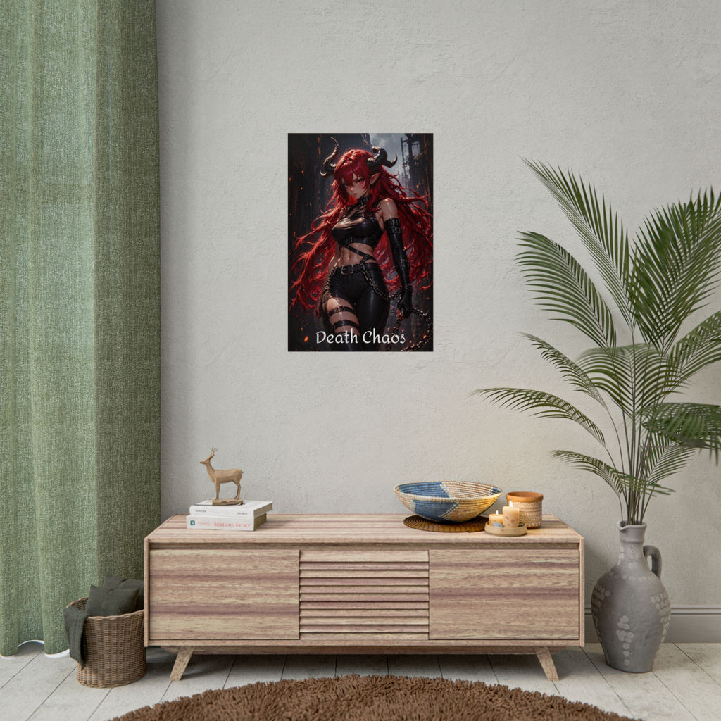 Death Poster — Rolled Wall Art