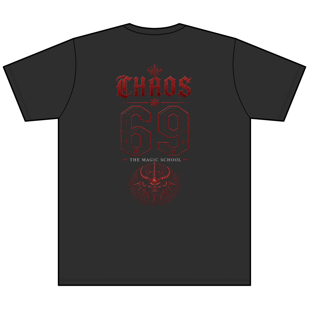 Demon Magic School '69' V-Neck Jersey — Unisex