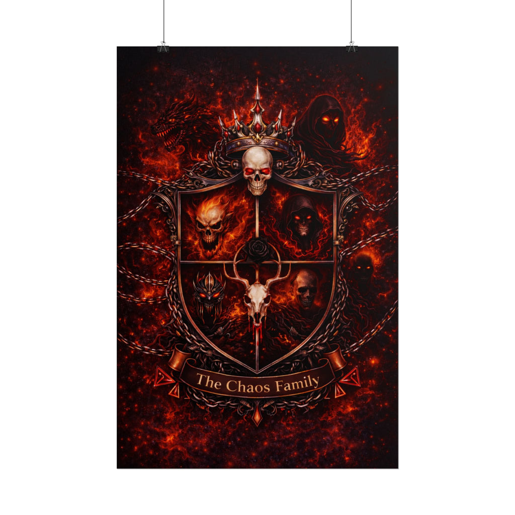 Rolled Poster — "The Chaos Family"