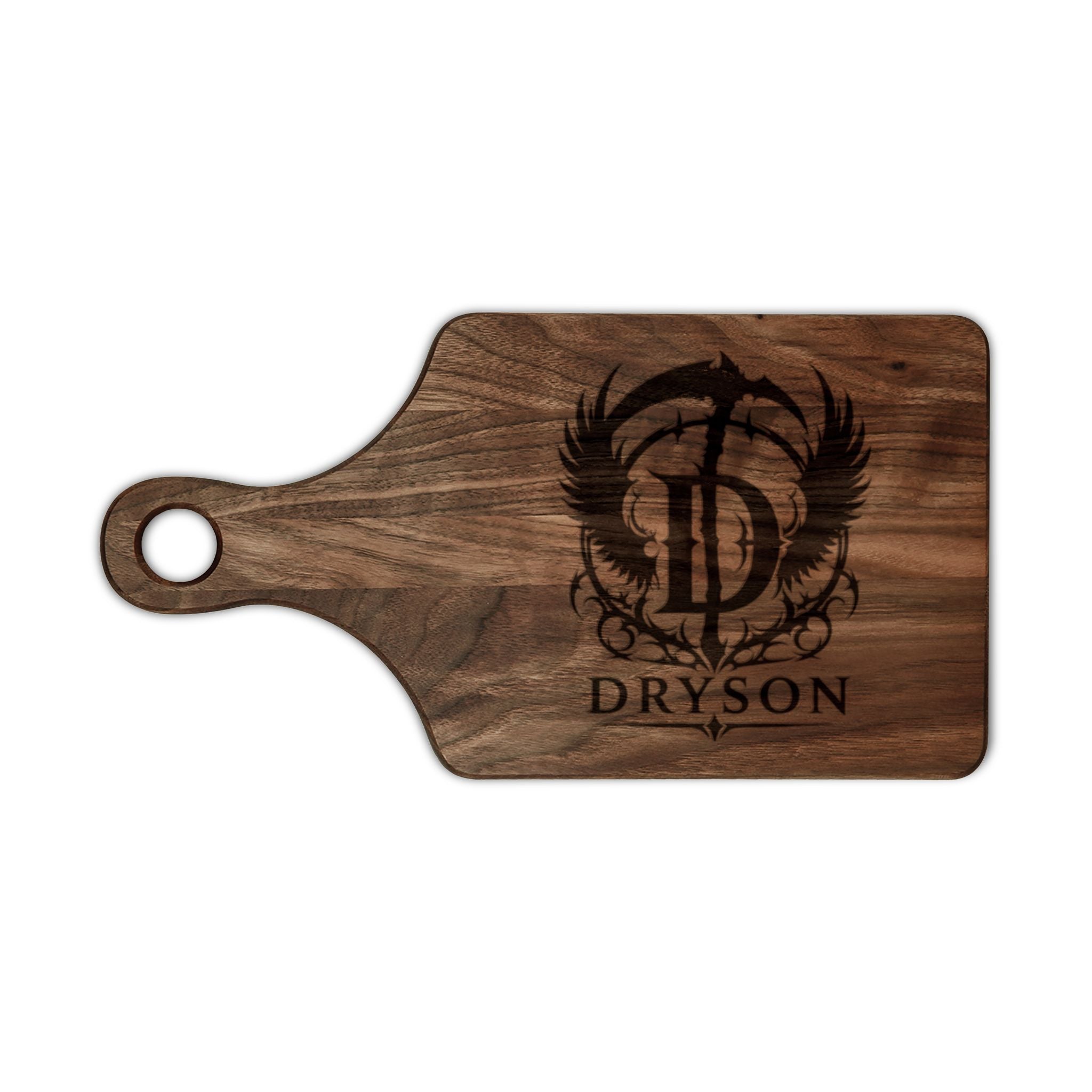 Cutting Board — Monogram 'D' with Wings  (Dryson)