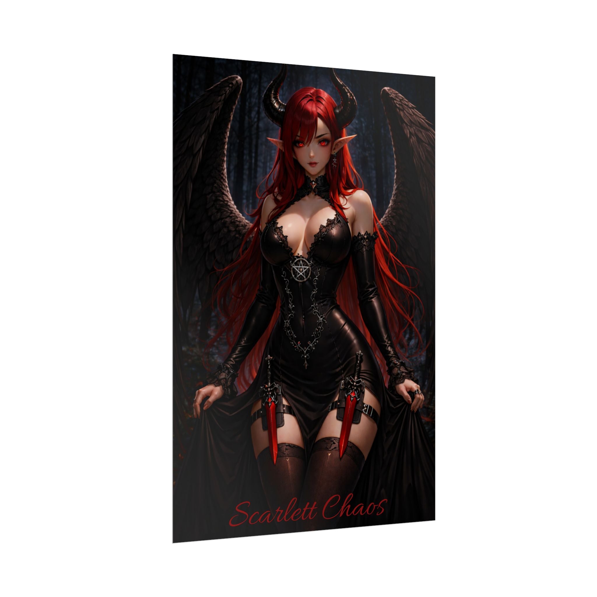 Scarlett Poster — Rolled Wall Art