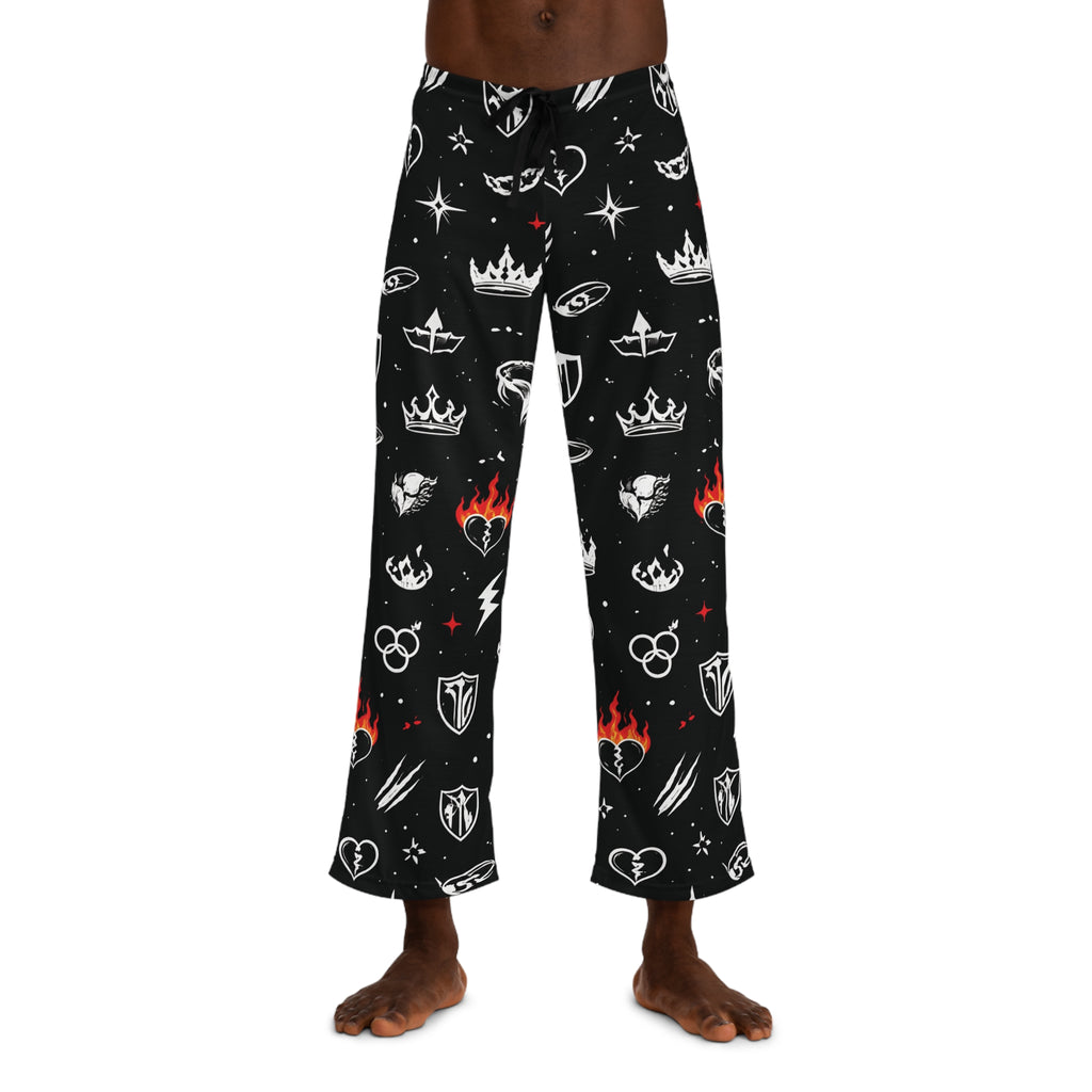 Men's Pajama Pants - Character Symbols Lounge Pants