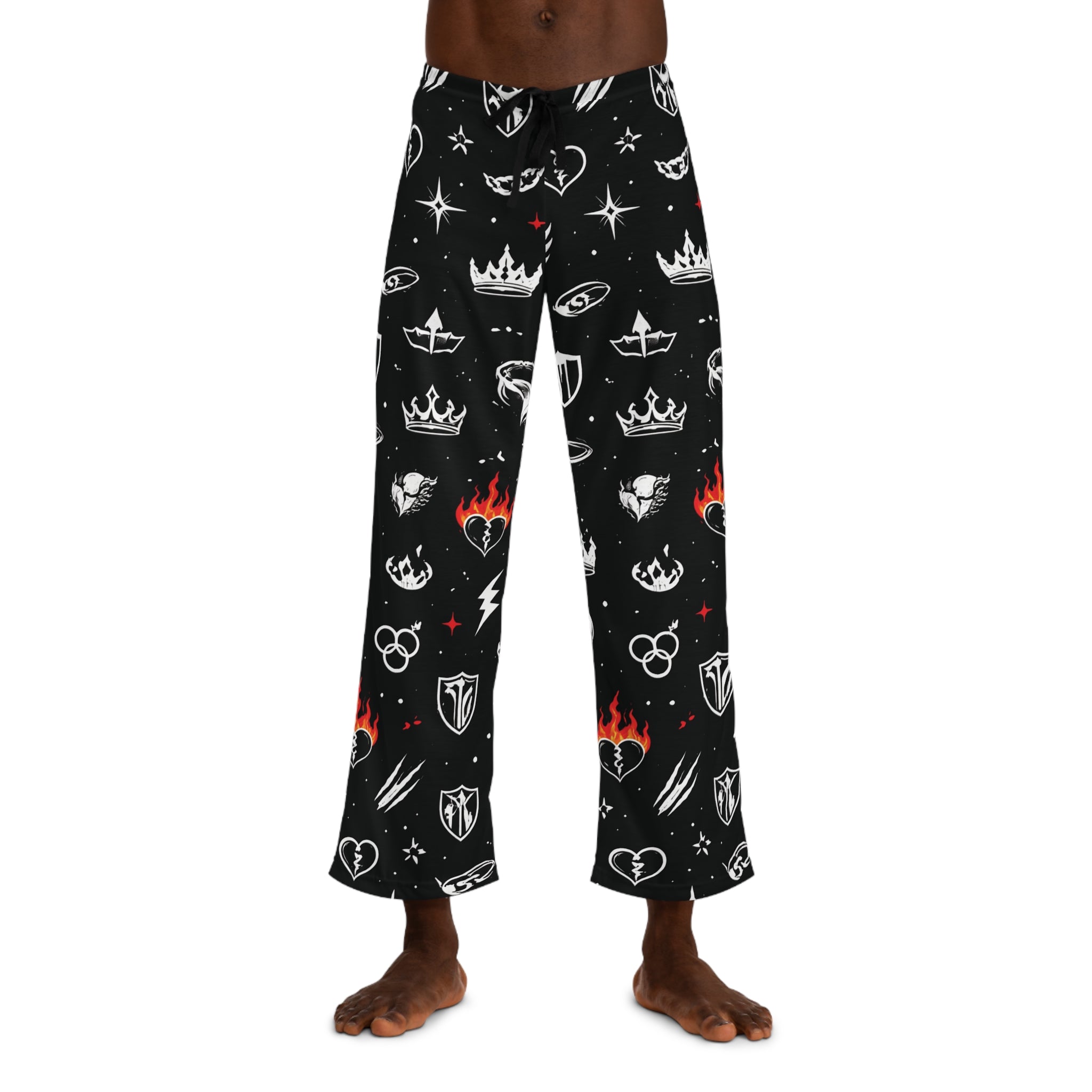 Men's Pajama Pants - Character Symbols Lounge Pants