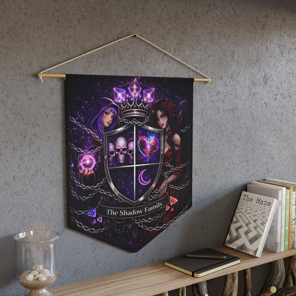 "The Shadow Family" Wall Banner