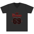 Demon Magic School '69' V-Neck Jersey — Unisex