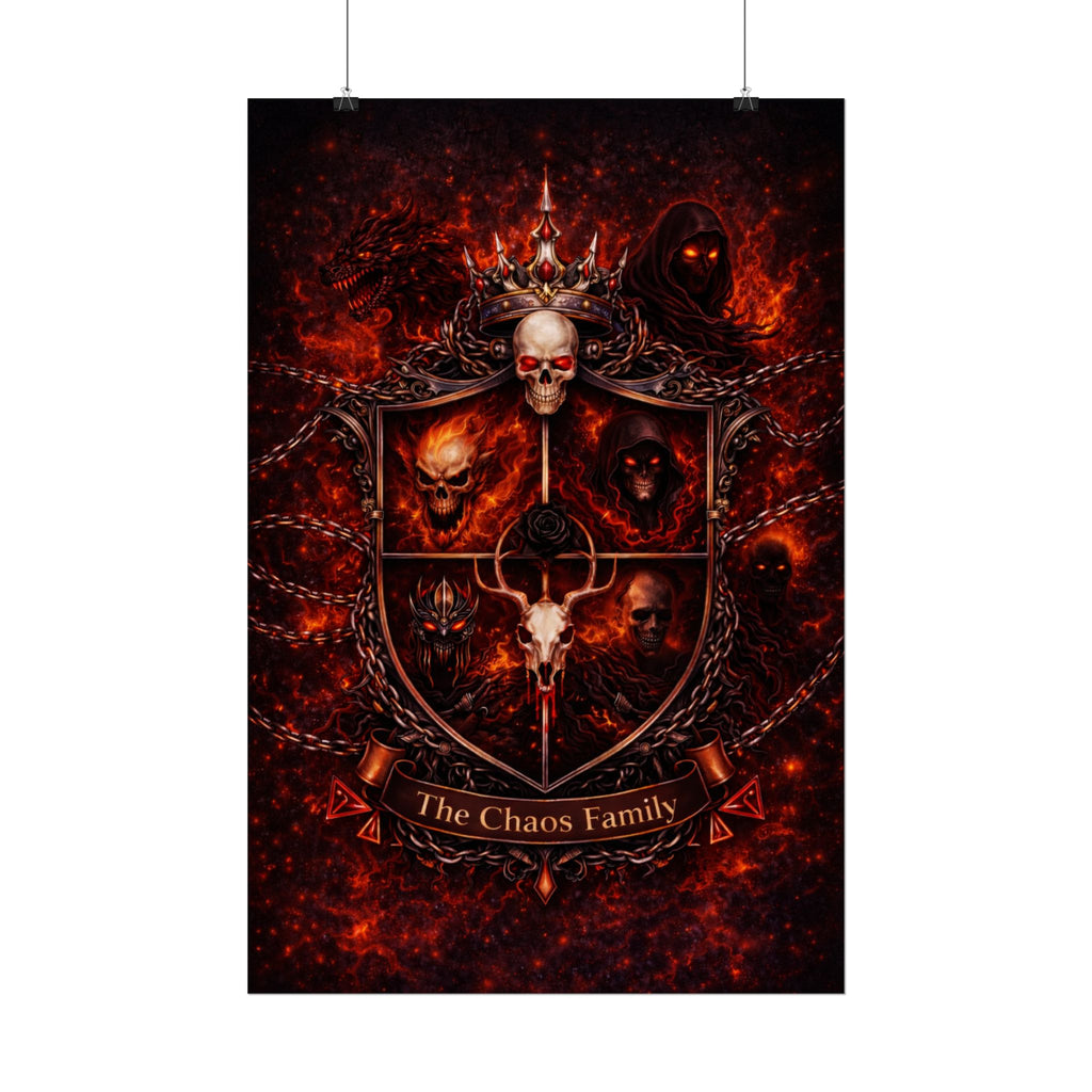 Rolled Poster — "The Chaos Family"