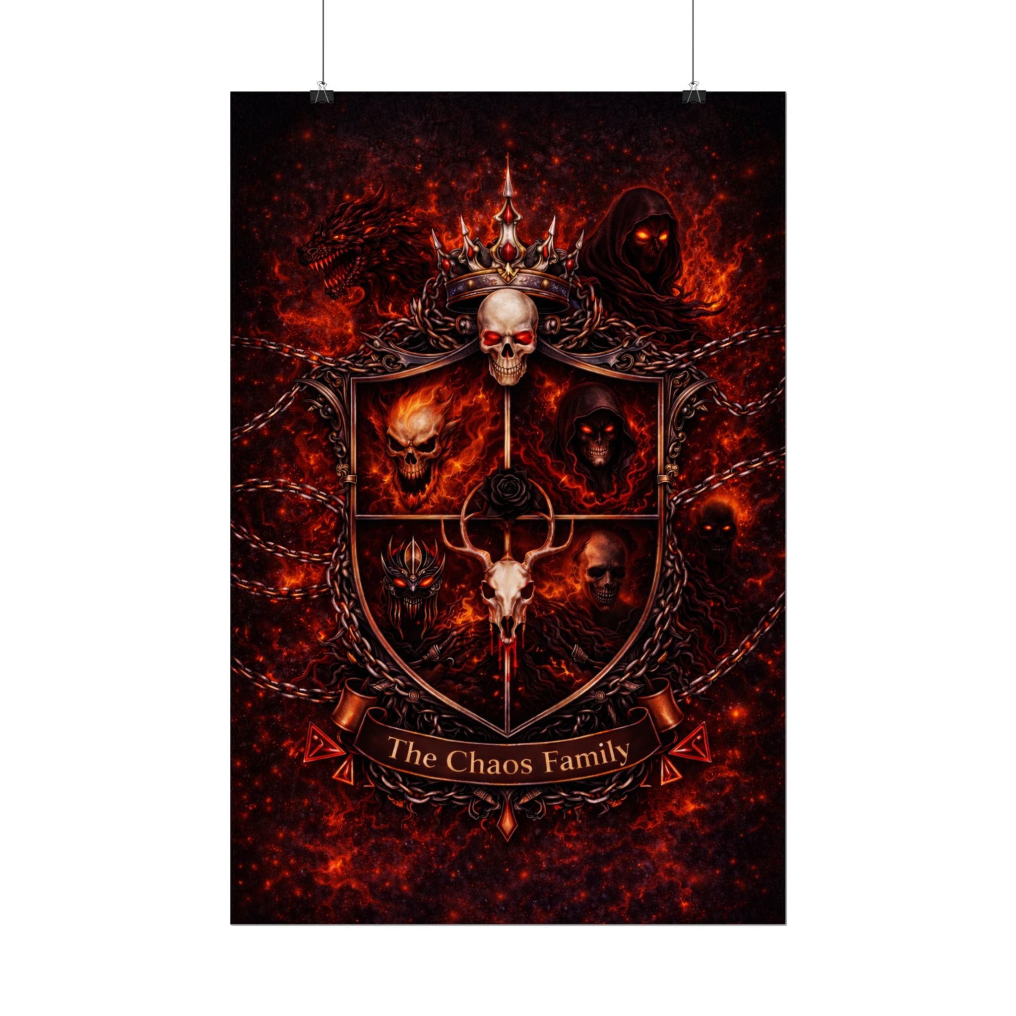 Rolled Poster — "The Chaos Family"