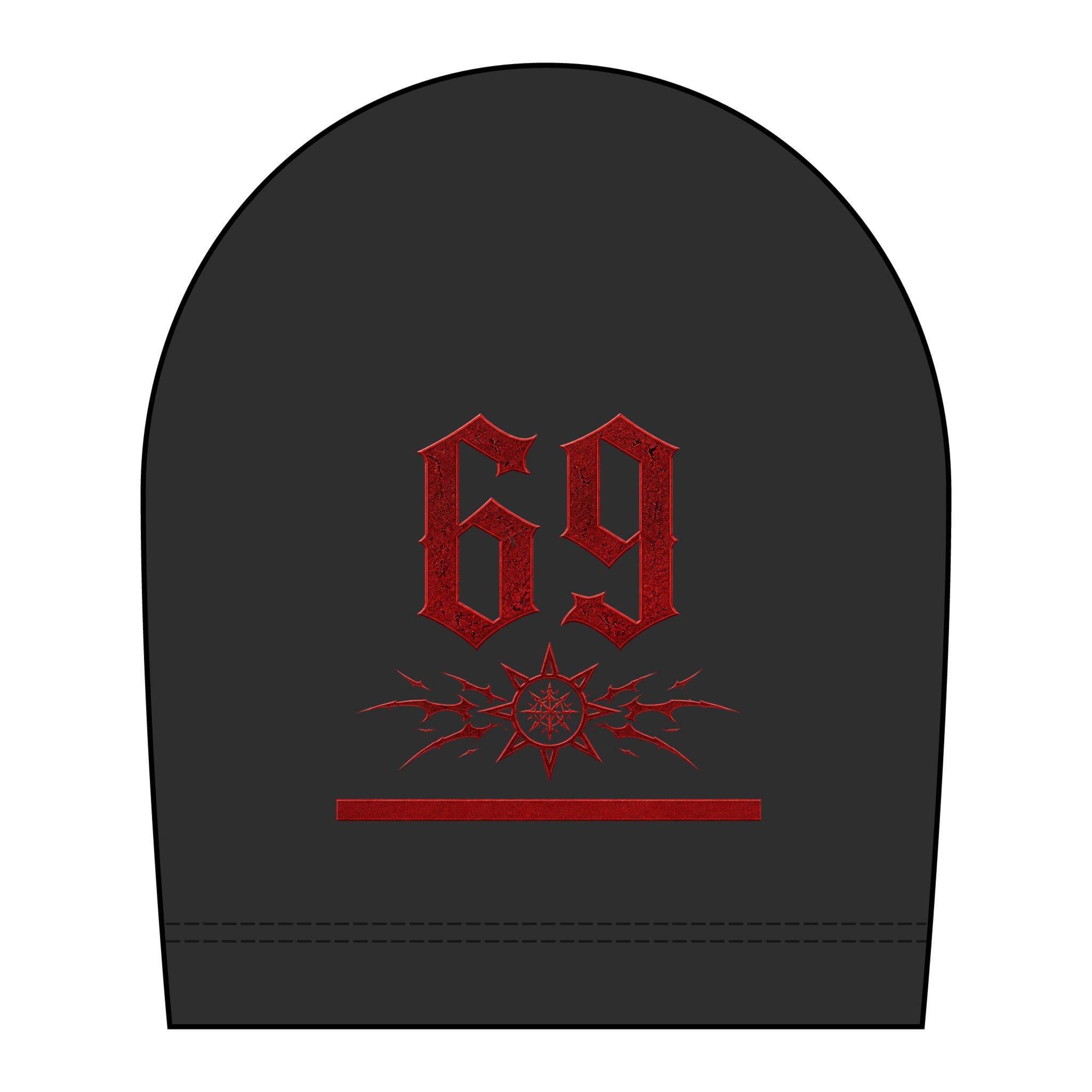 Demon Magic School '69' V-Neck Jersey — Unisex