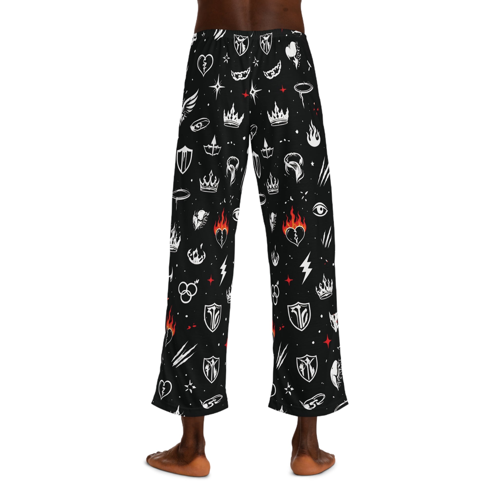 Men's Pajama Pants - Character Symbols Lounge Pants