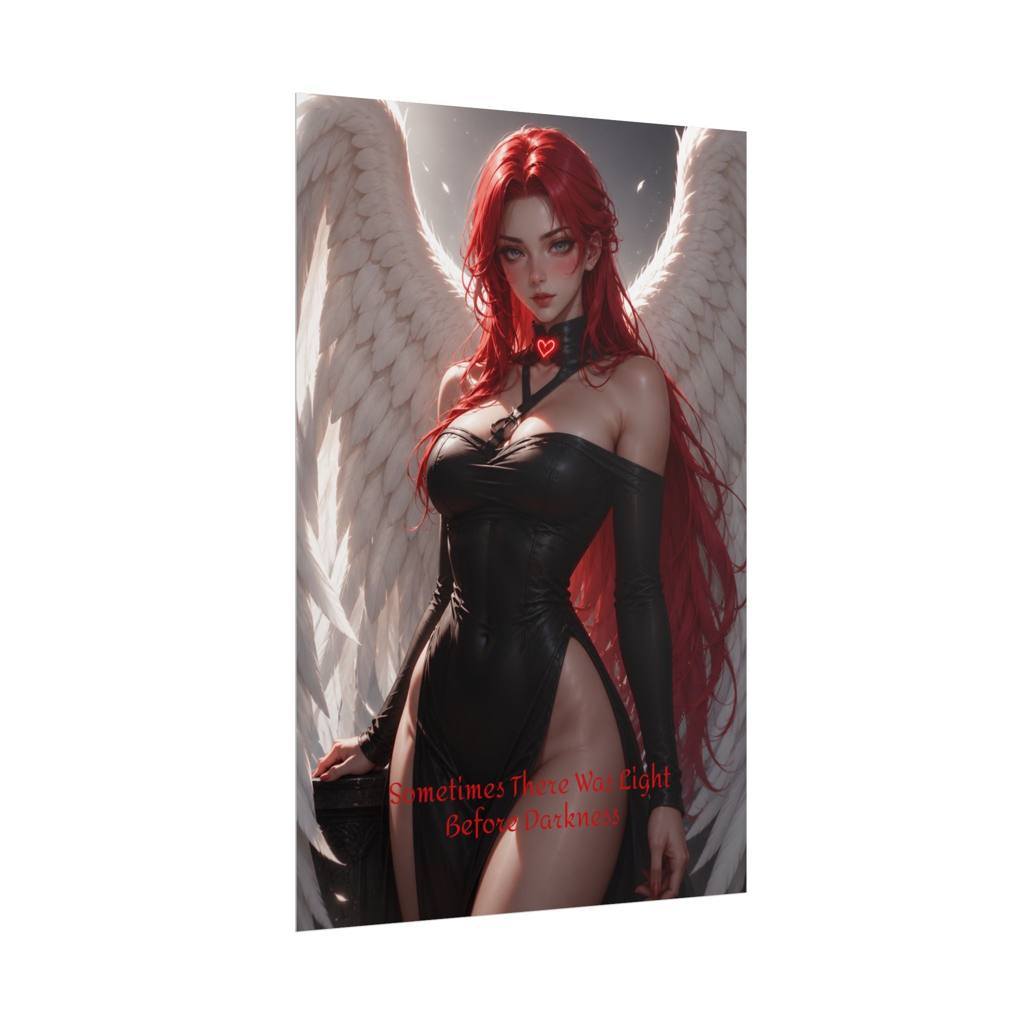 Scarlett in Angel Form Rolled Poster