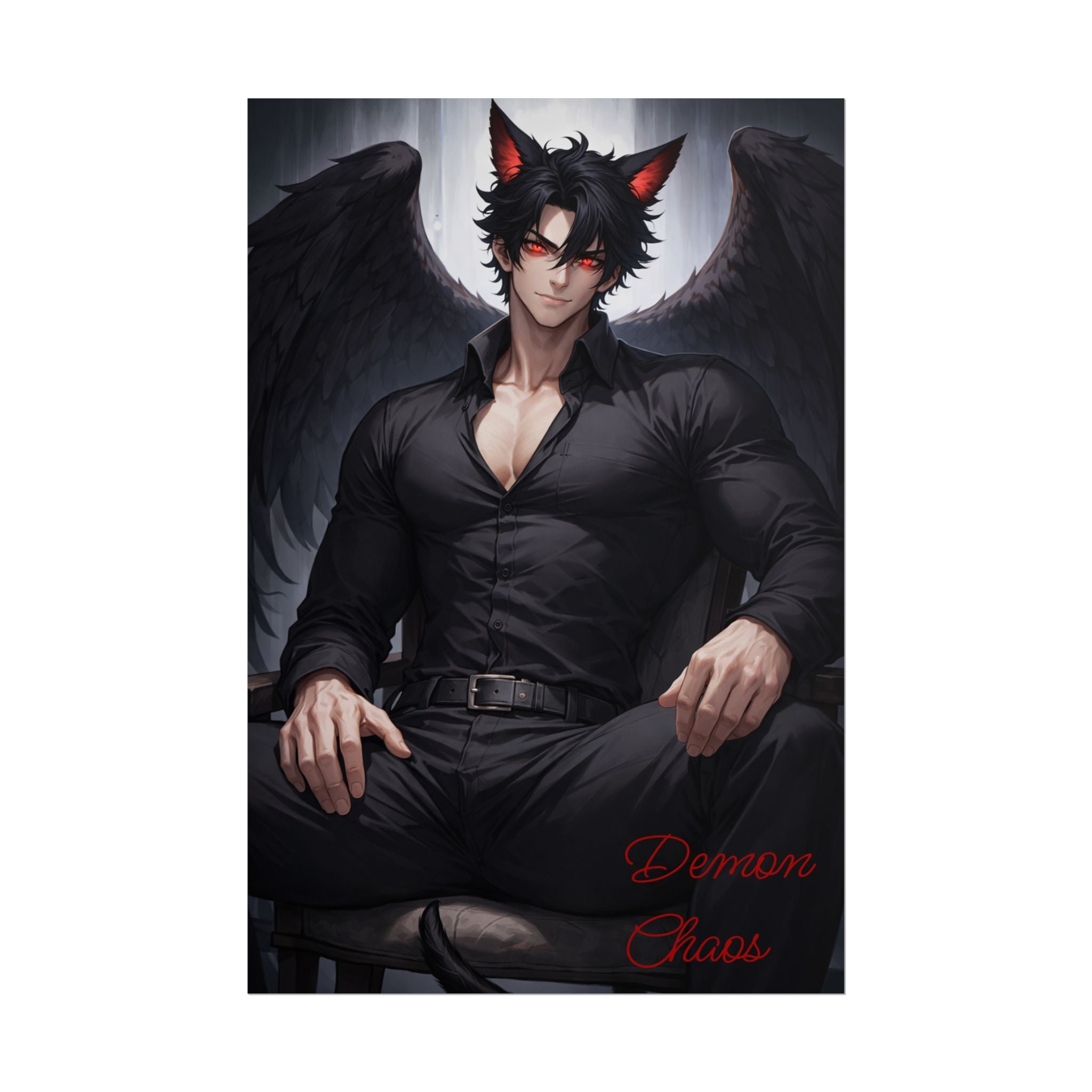 Demon Rolled Poster — Rolled Wall Art