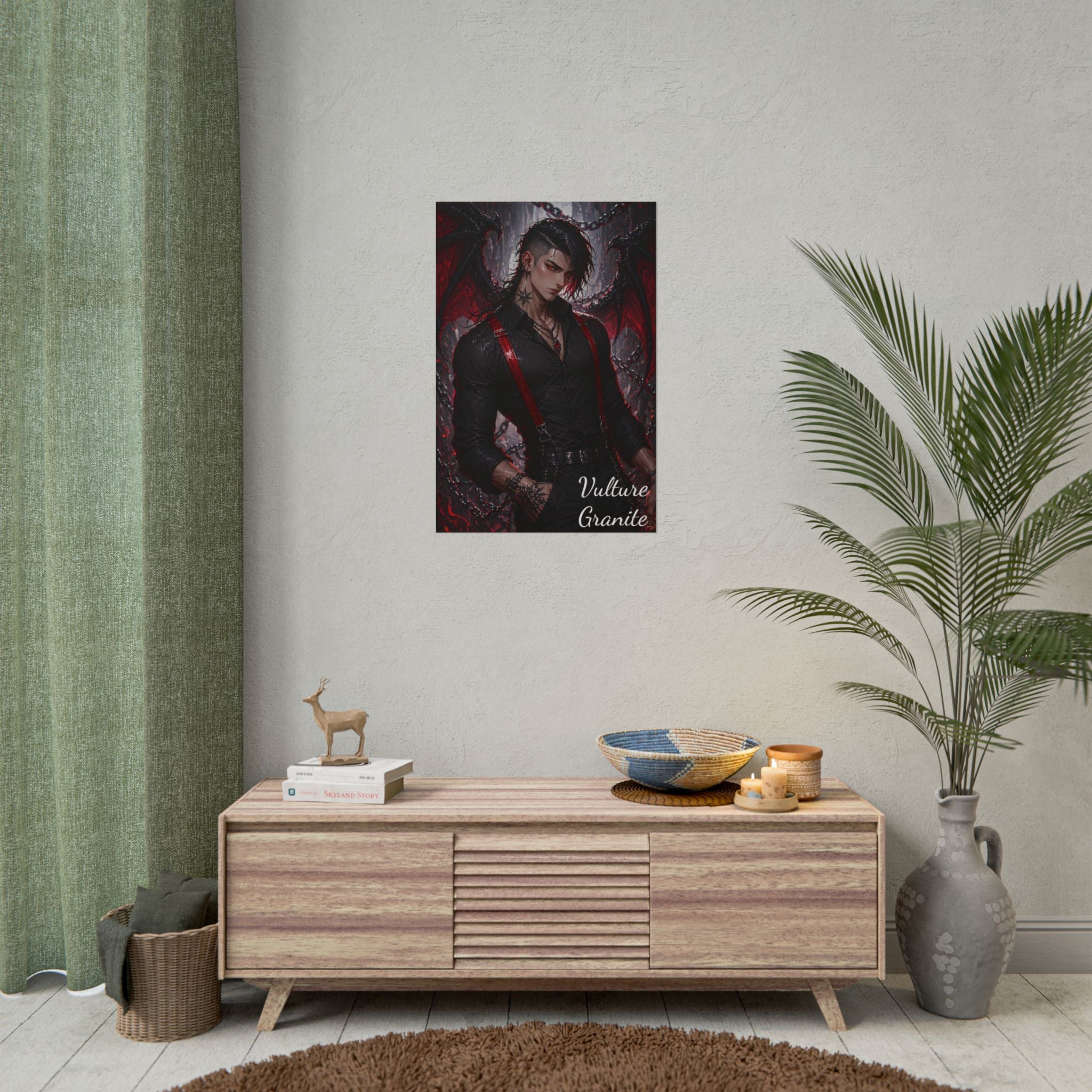 Vulture Poster —Rolled Wall Art