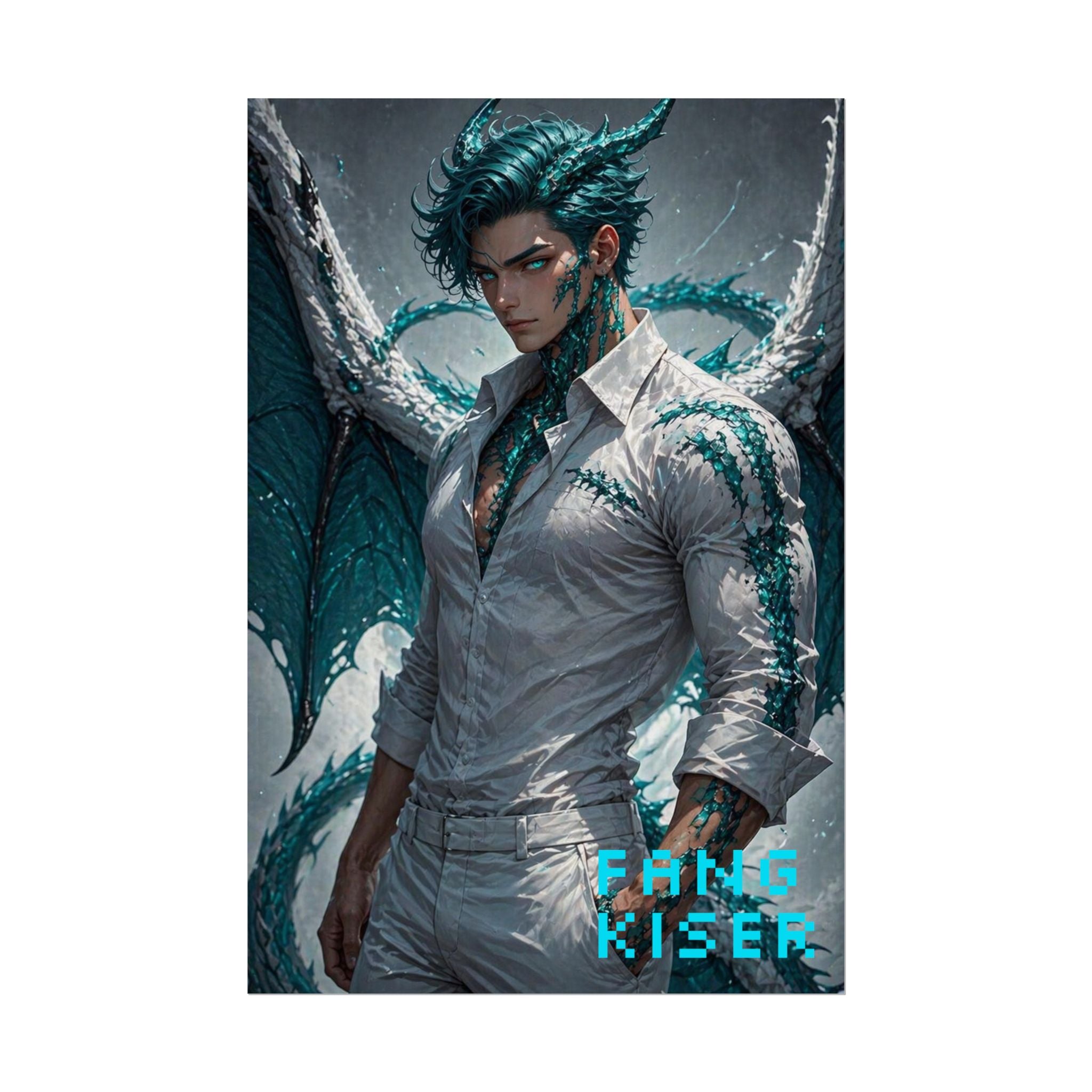 Fang Poster —Rolled Wall Art Print