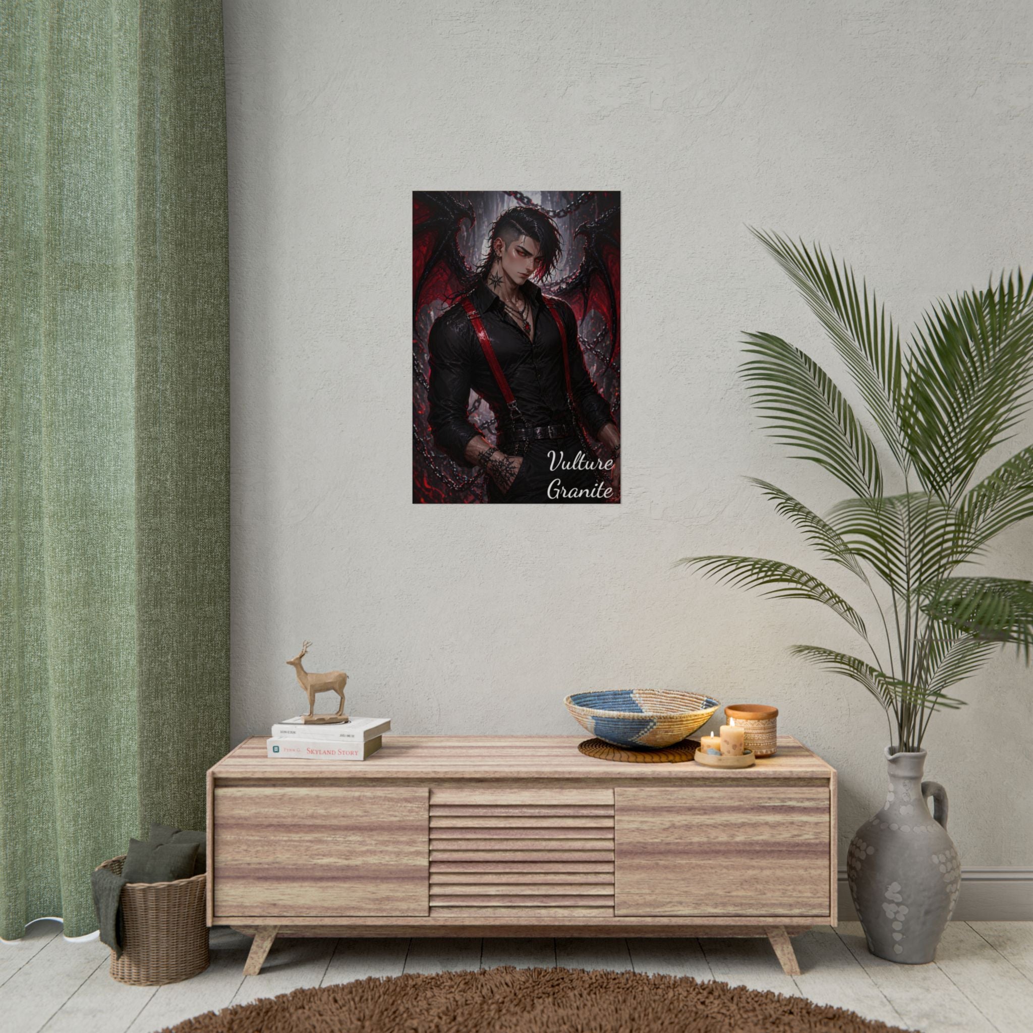 Vulture Poster —Rolled Wall Art