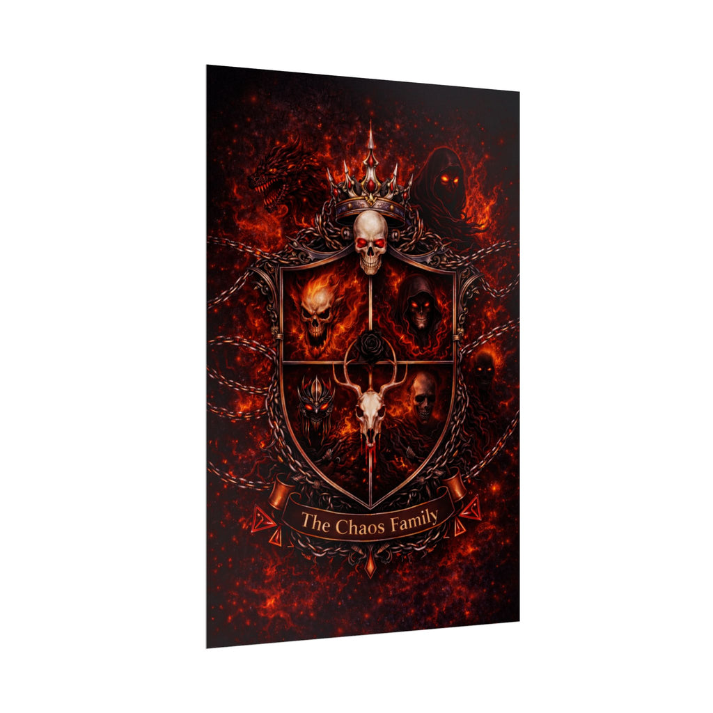 Rolled Poster — "The Chaos Family"
