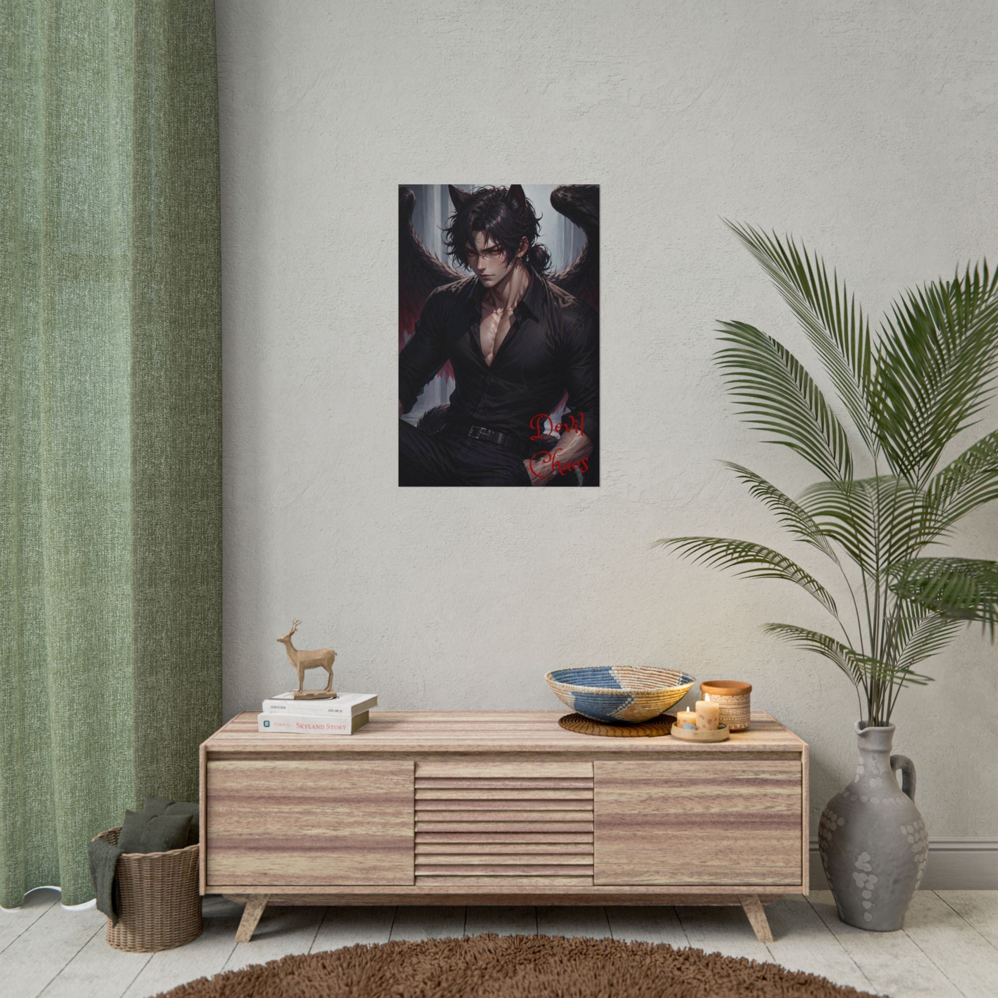 Devil Poster — Rolled Wall Art
