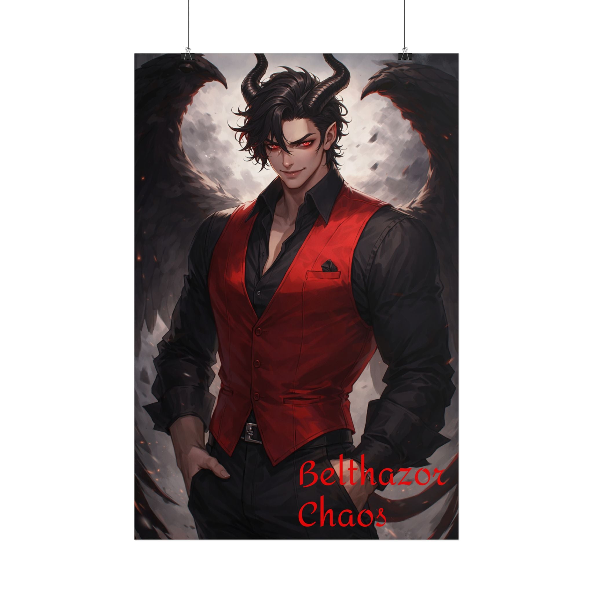 Belthazor (Beltzer) In Demon Form Poster —  Rolled Wall Art
