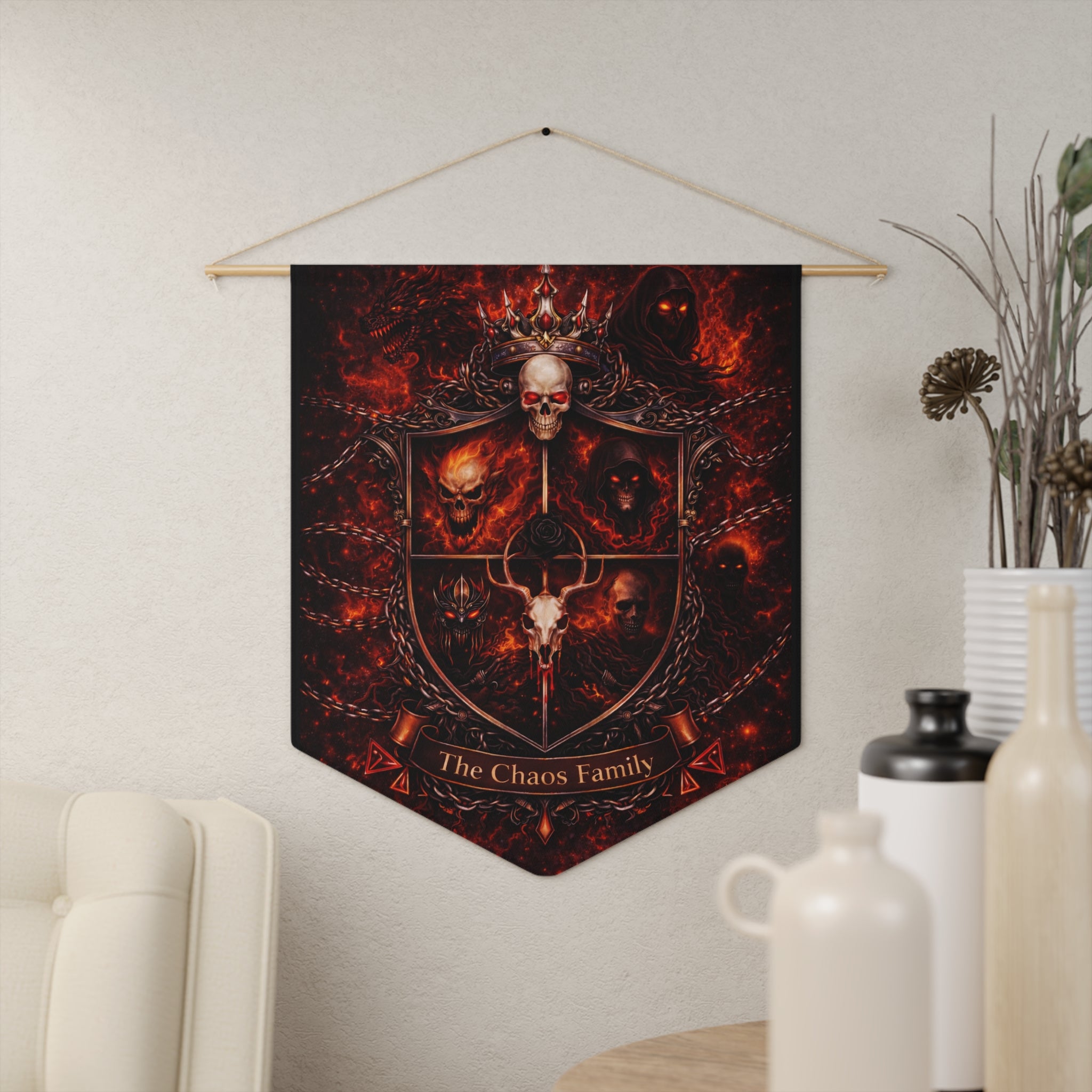 “The Chaos Family"  Wall Banner