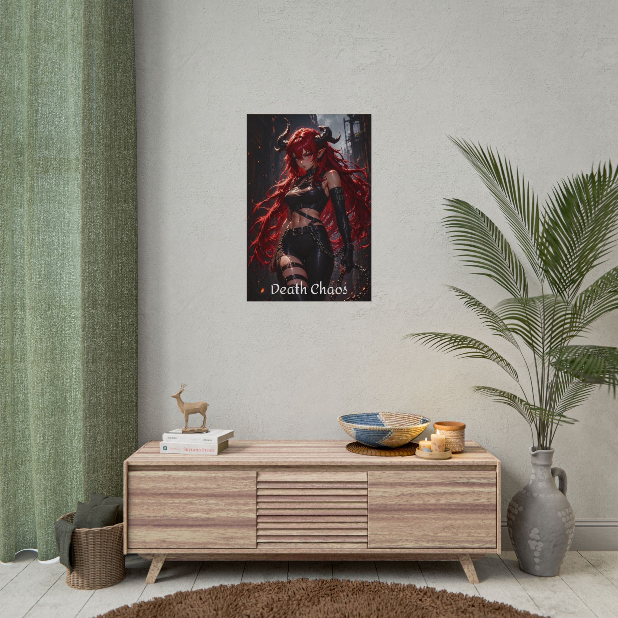 Death Poster — Rolled Wall Art
