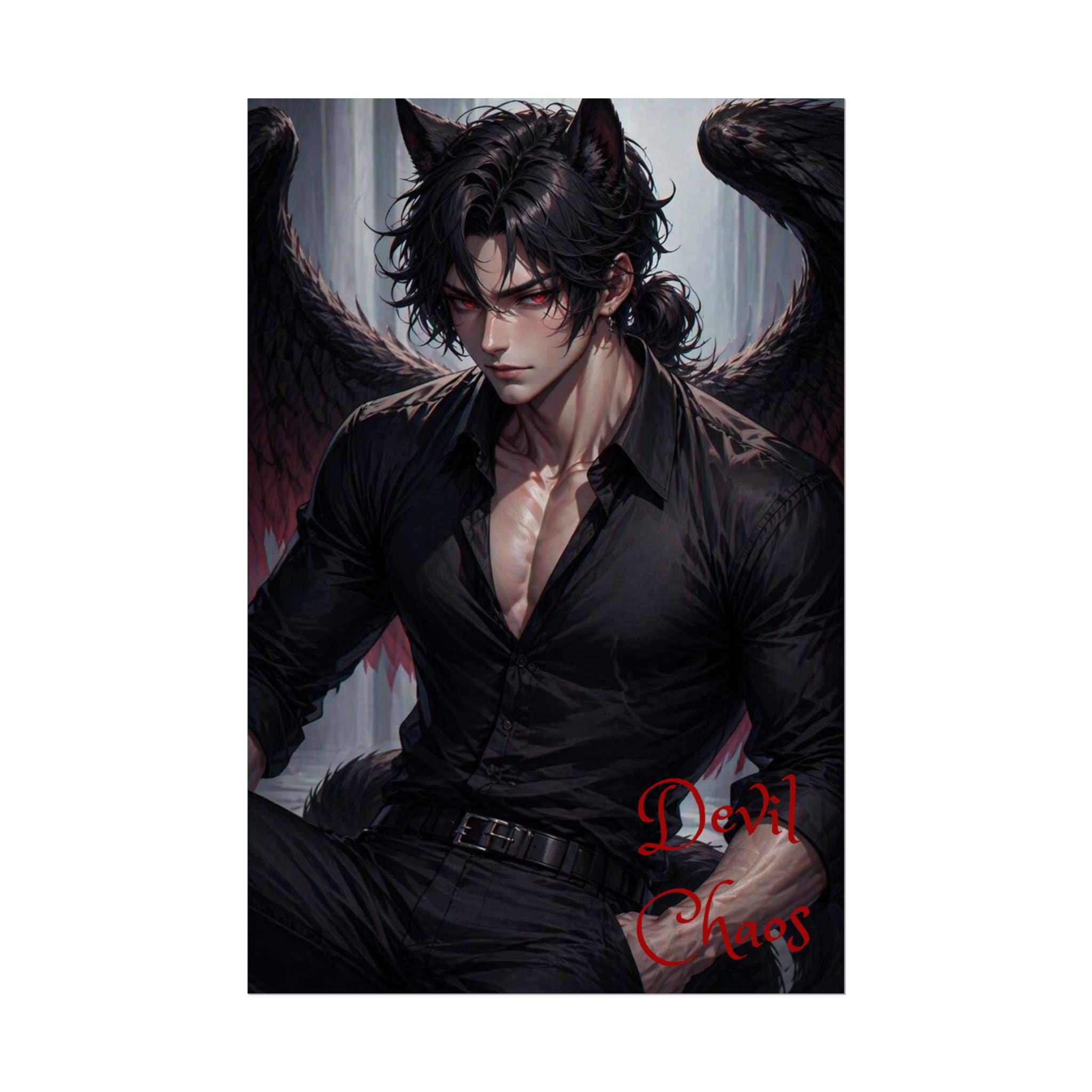 Devil Poster — Rolled Wall Art
