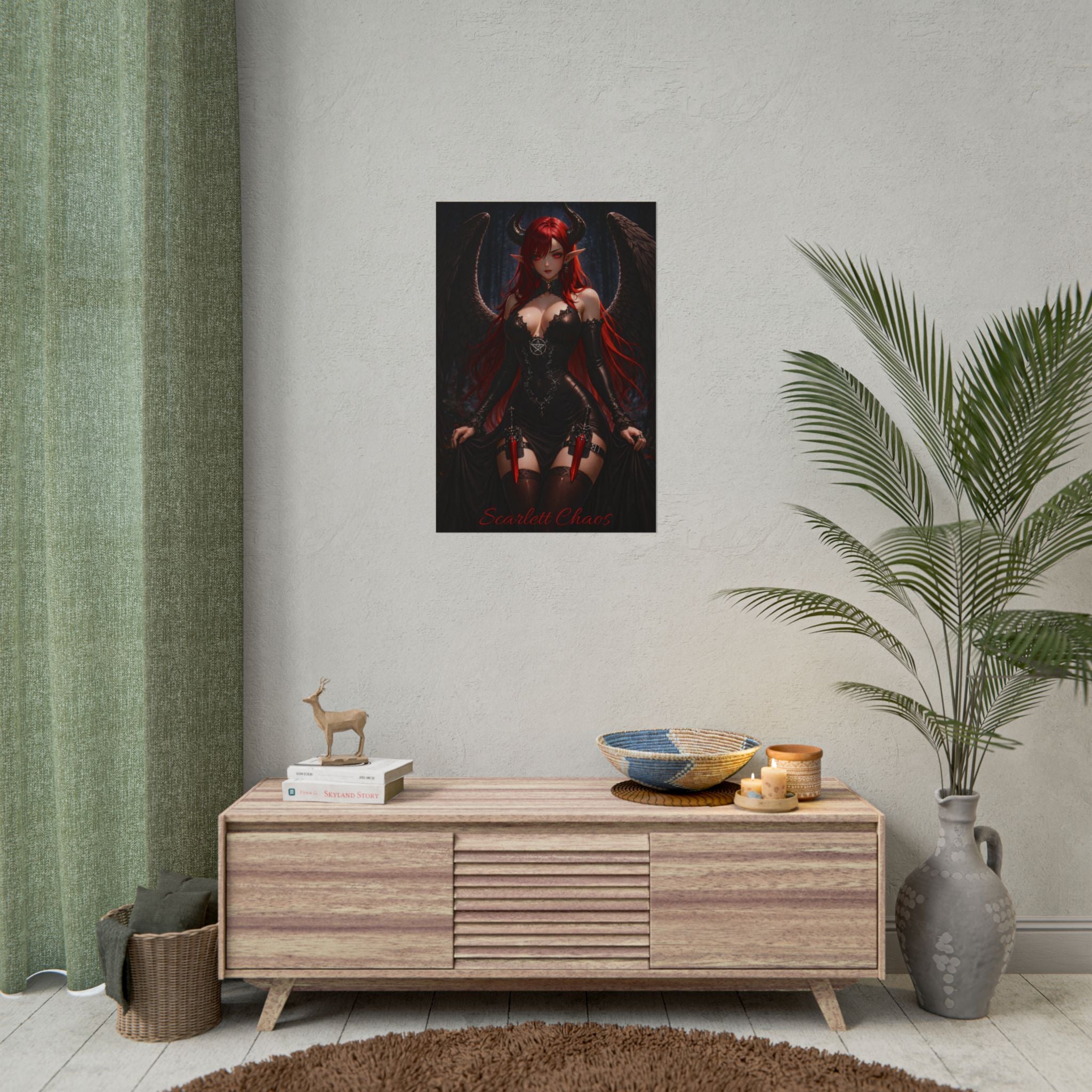 Scarlett Poster — Rolled Wall Art