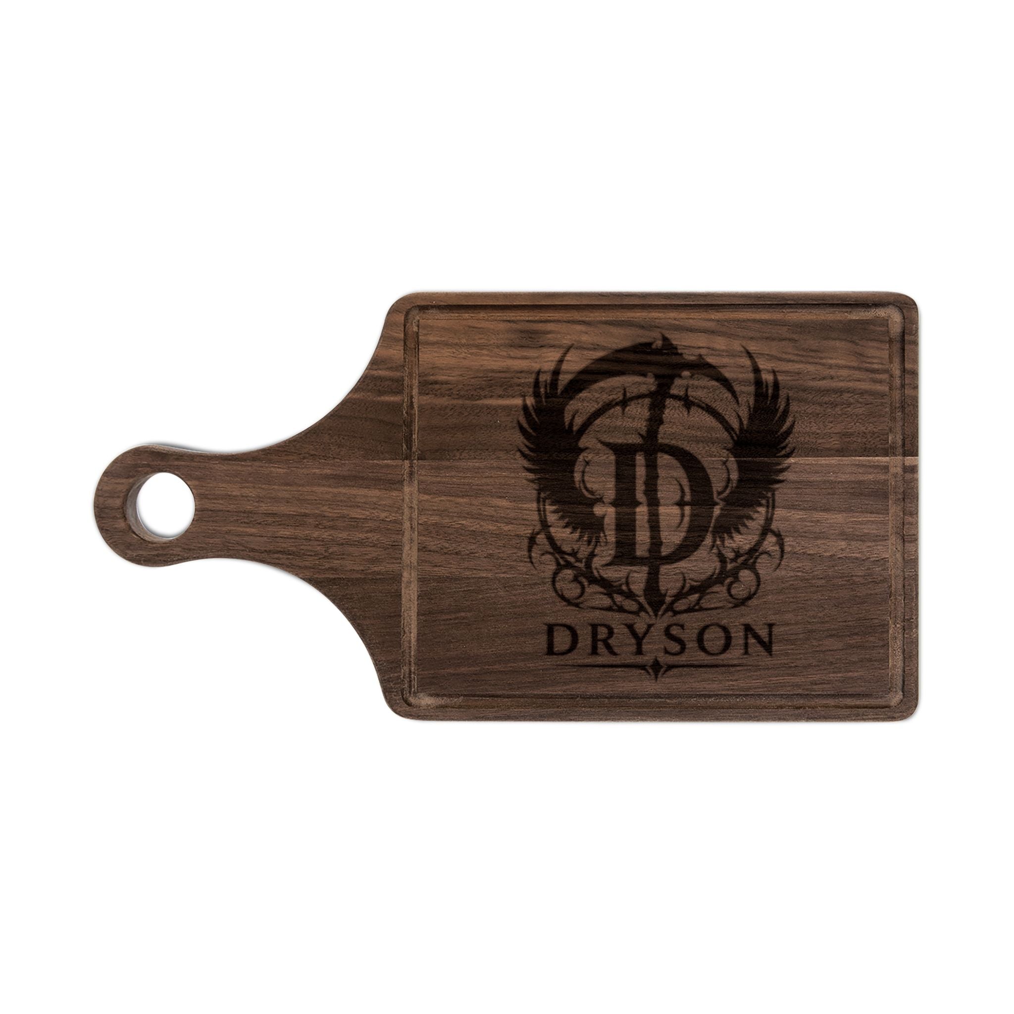 Cutting Board — Monogram 'D' with Wings  (Dryson)