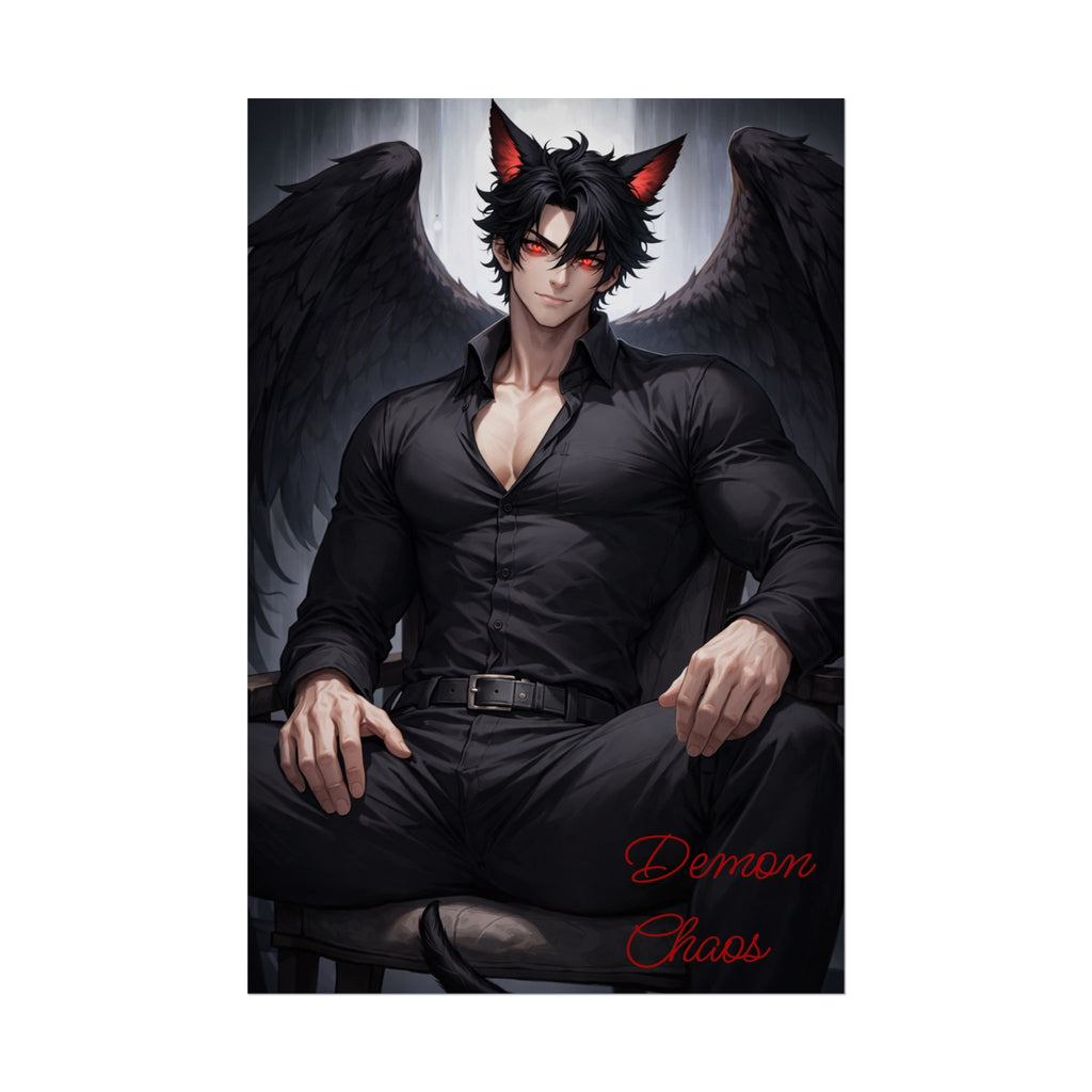 Demon Rolled Poster — Rolled Wall Art