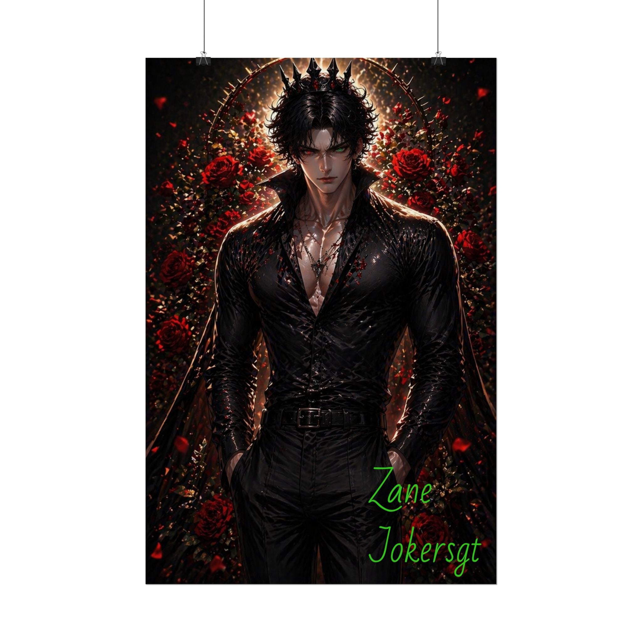 Zane Poster - Rolled Wall Art