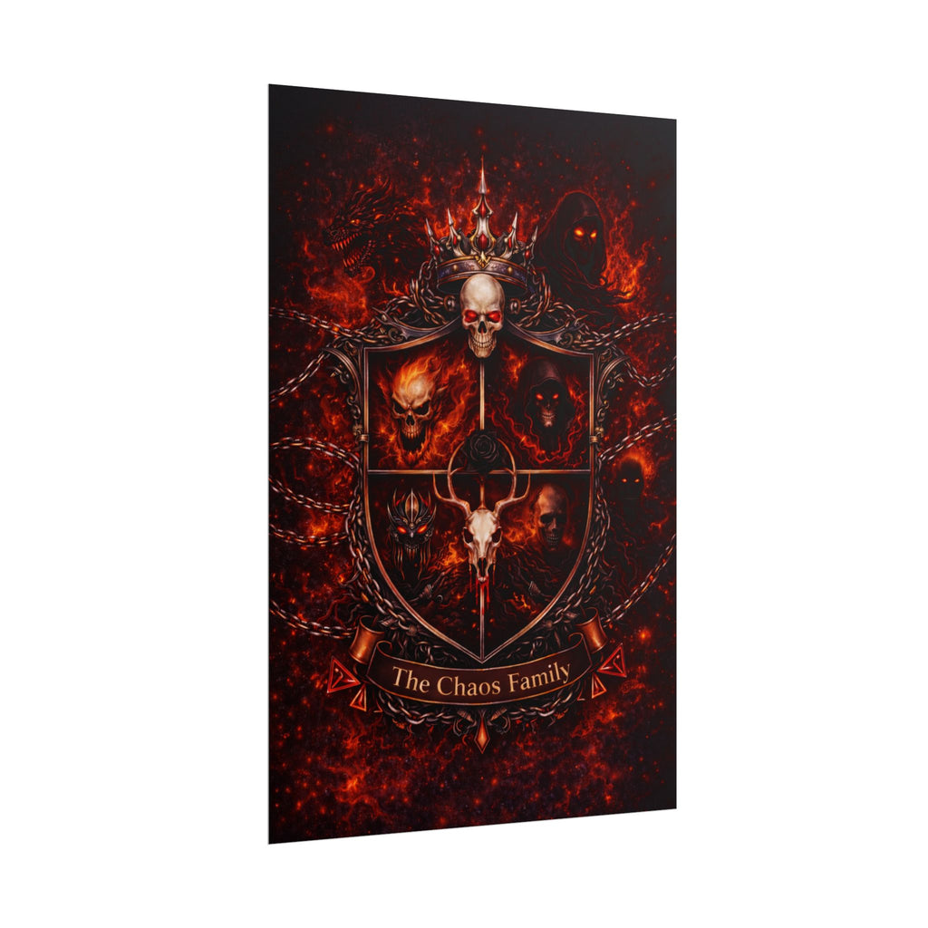Rolled Poster — "The Chaos Family"