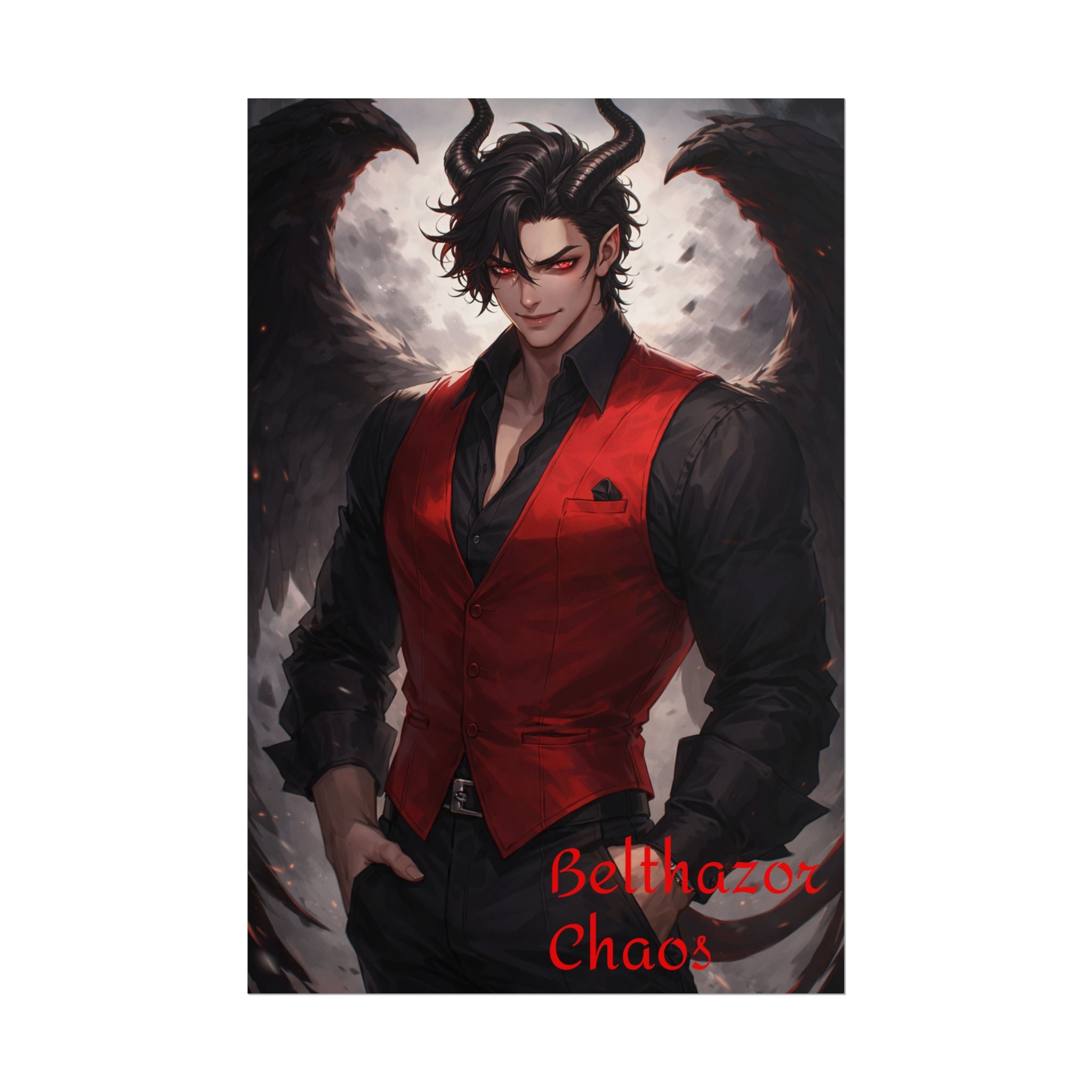 Belthazor (Beltzer) In Demon Form Poster —  Rolled Wall Art