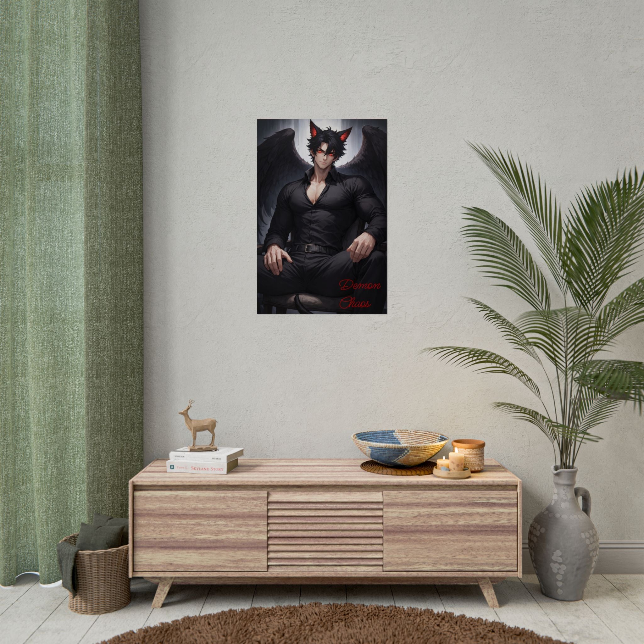 Demon Rolled Poster — Rolled Wall Art