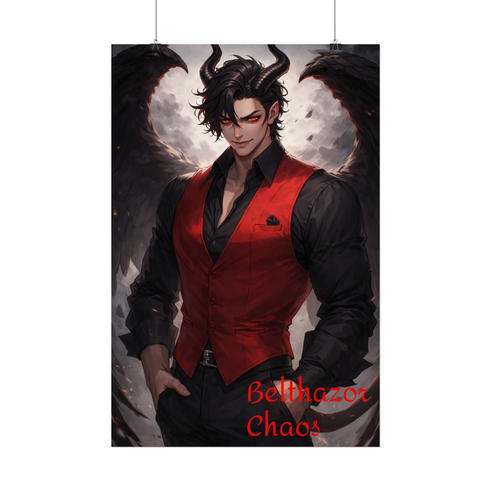 Belthazor (Beltzer) In Demon Form Poster —  Rolled Wall Art