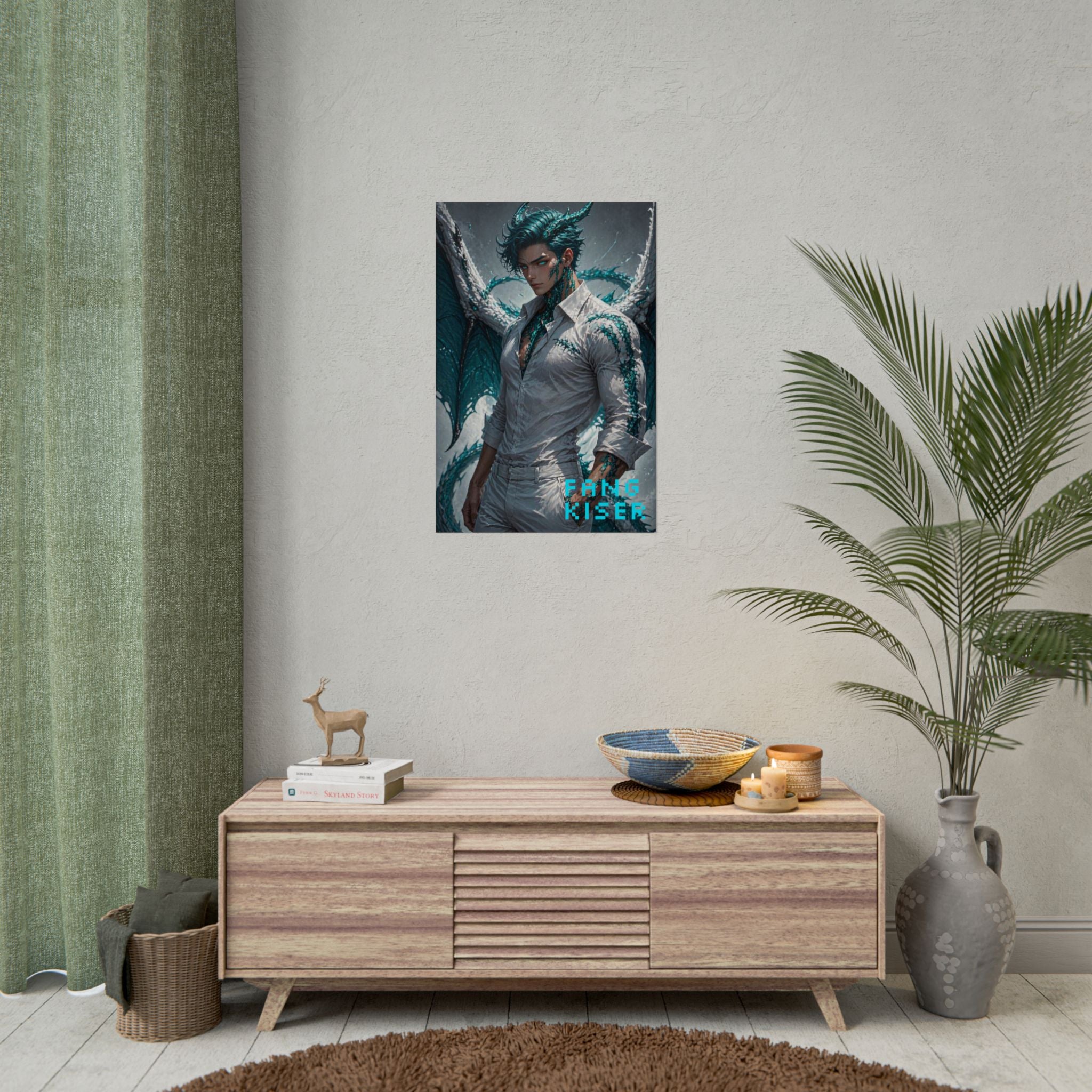 Fang Poster —Rolled Wall Art Print