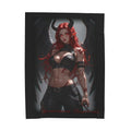Plush Blanket (Scarlett) — Fantasy Velveteen Throw