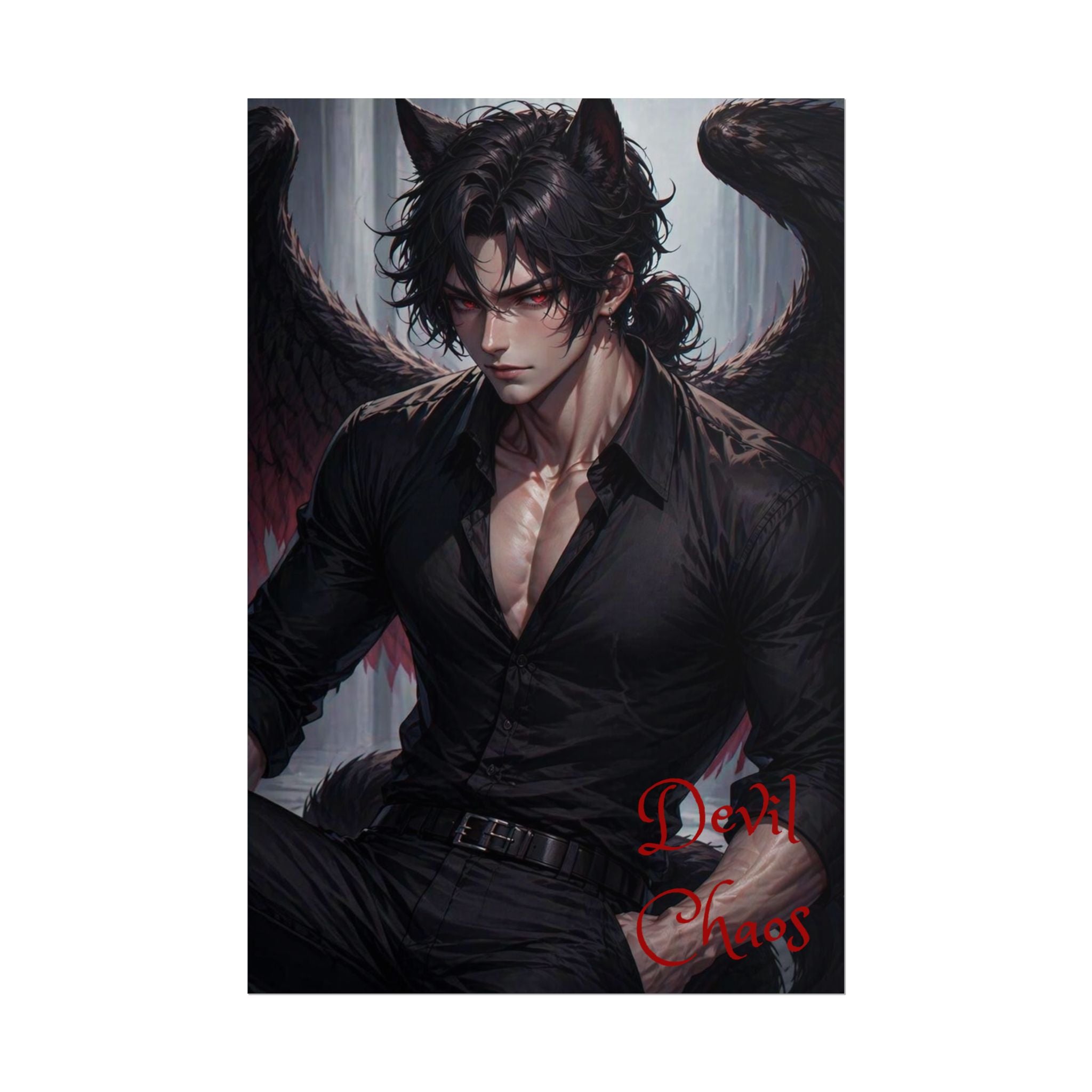 Devil Poster — Rolled Wall Art