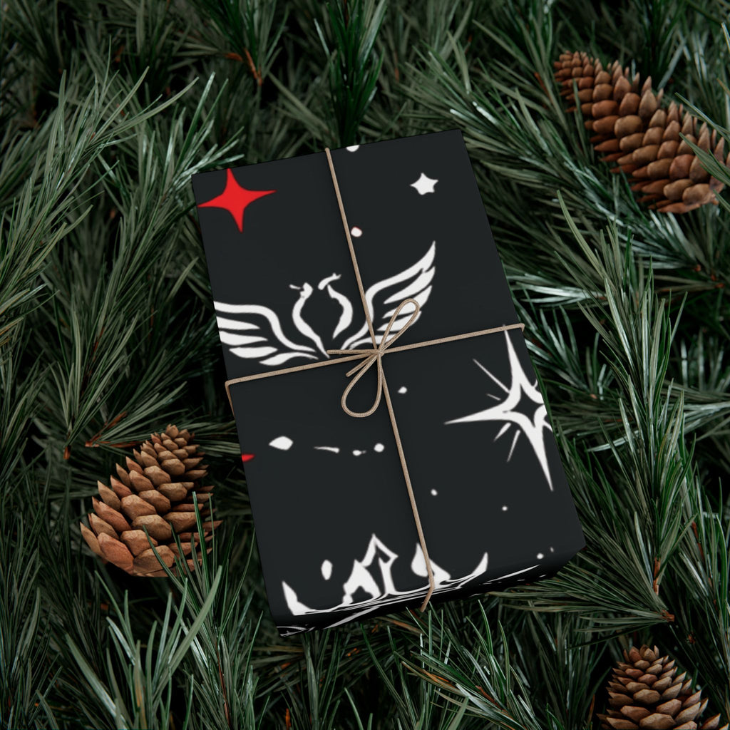 Gift Wrap Paper — Character Symbols Patterned Wrapping Paper (Sheets/Rolls)