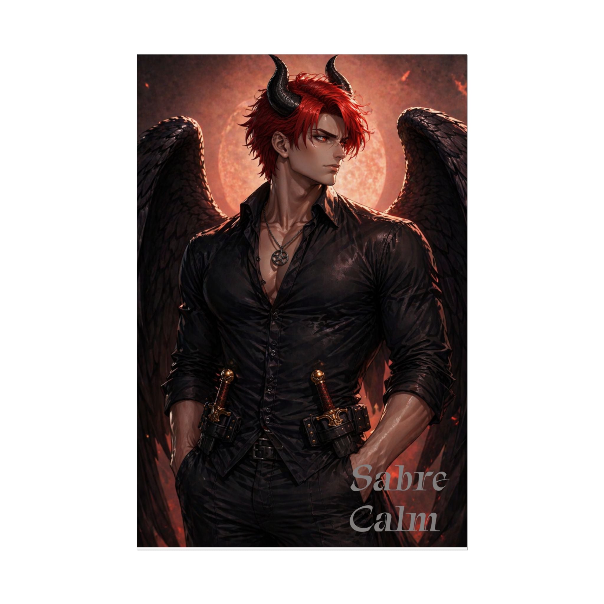 Sabre Rolled Poster — Rolled Wall Art Print