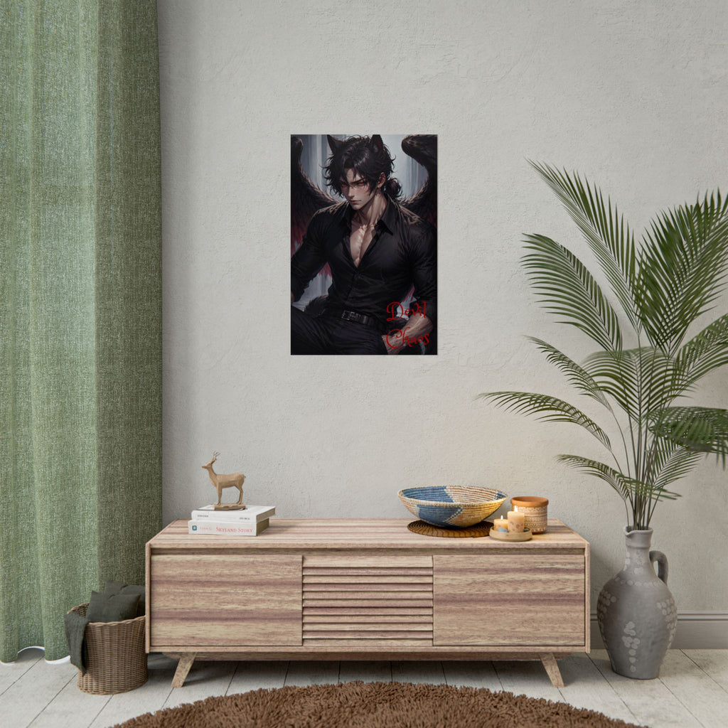 Devil Poster — Rolled Wall Art