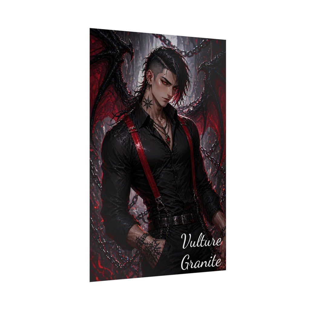 Vulture Poster —Rolled Wall Art