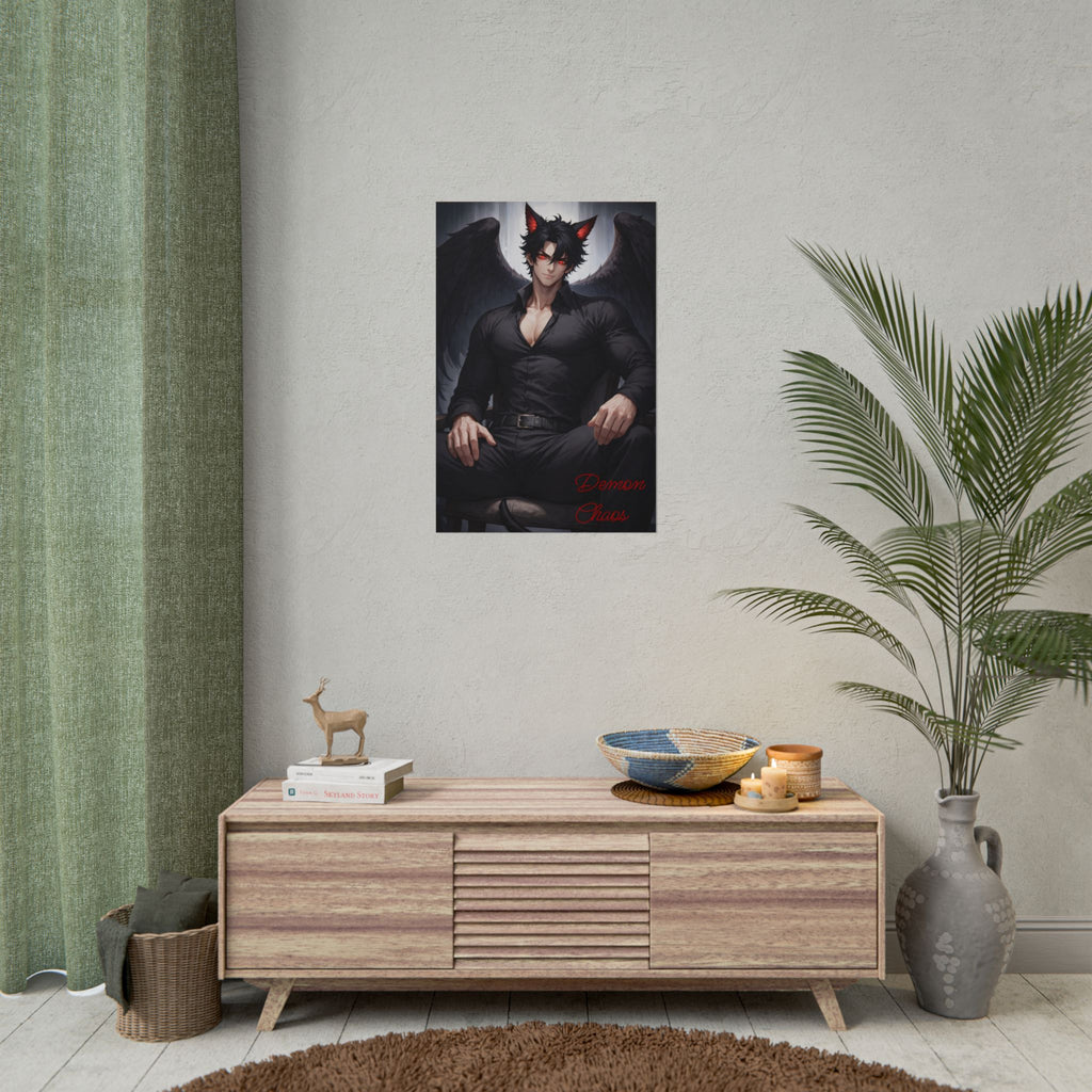 Demon Rolled Poster — Rolled Wall Art