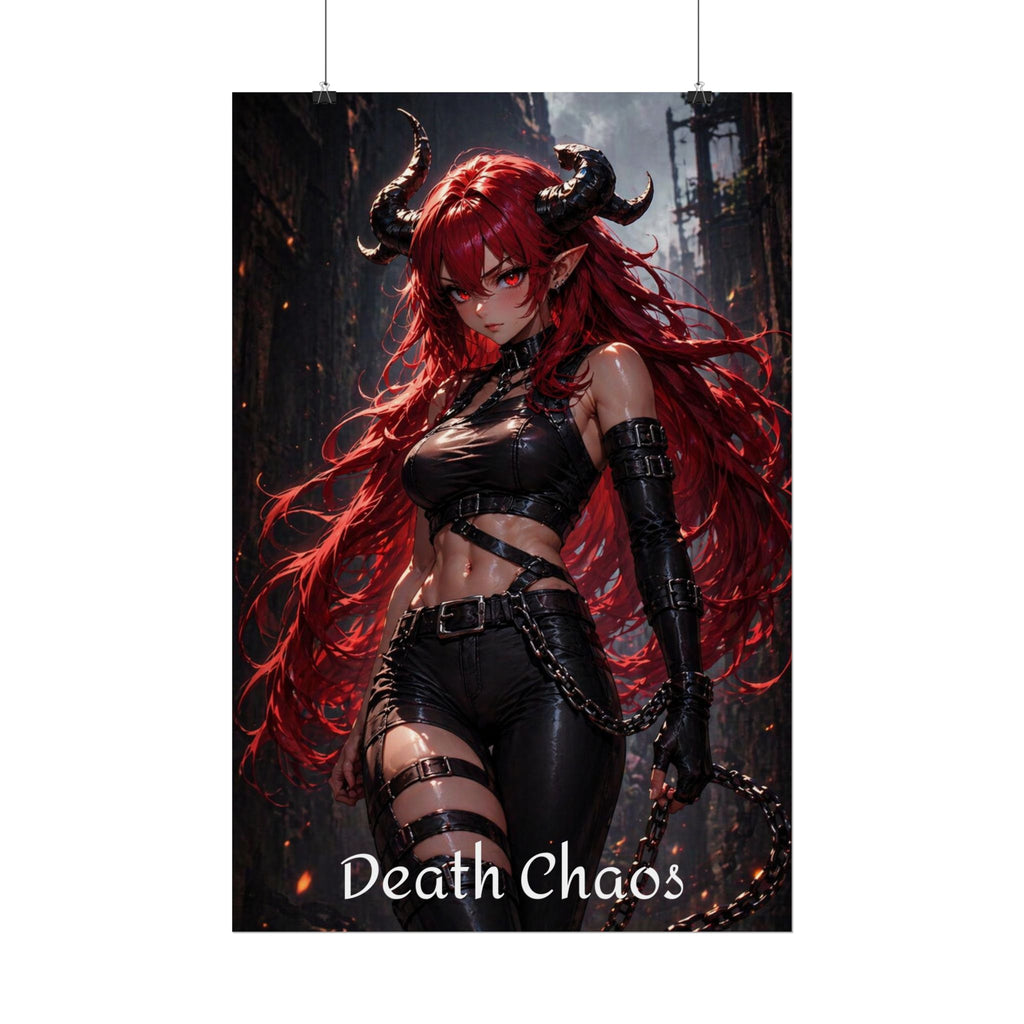 Death Poster — Rolled Wall Art