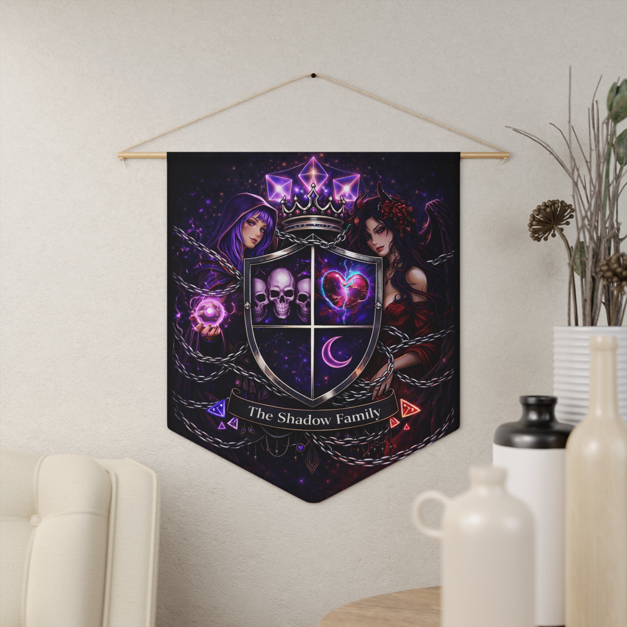 "The Shadow Family" Wall Banner
