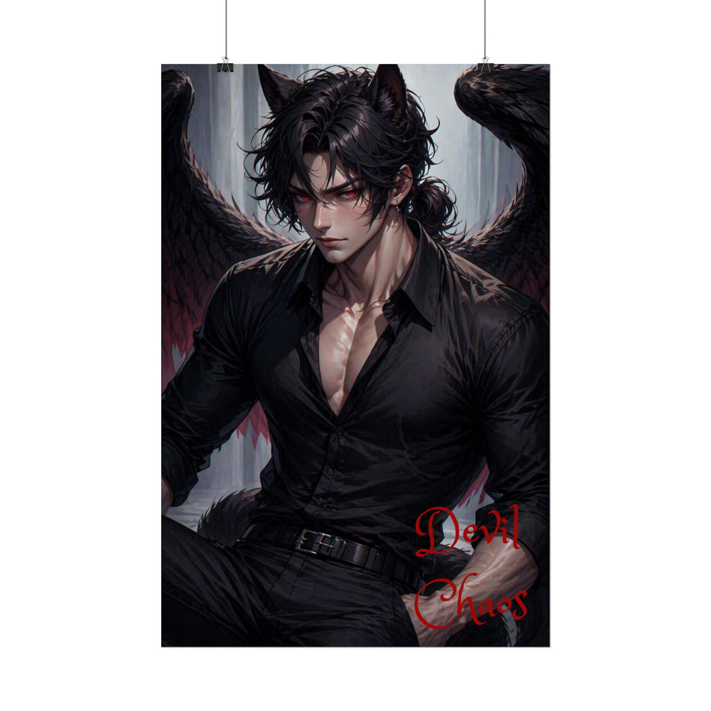 Devil Poster — Rolled Wall Art