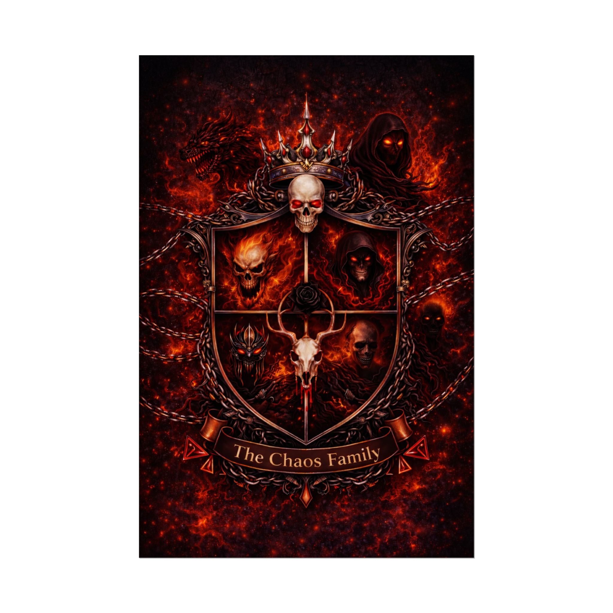 Rolled Poster — "The Chaos Family"