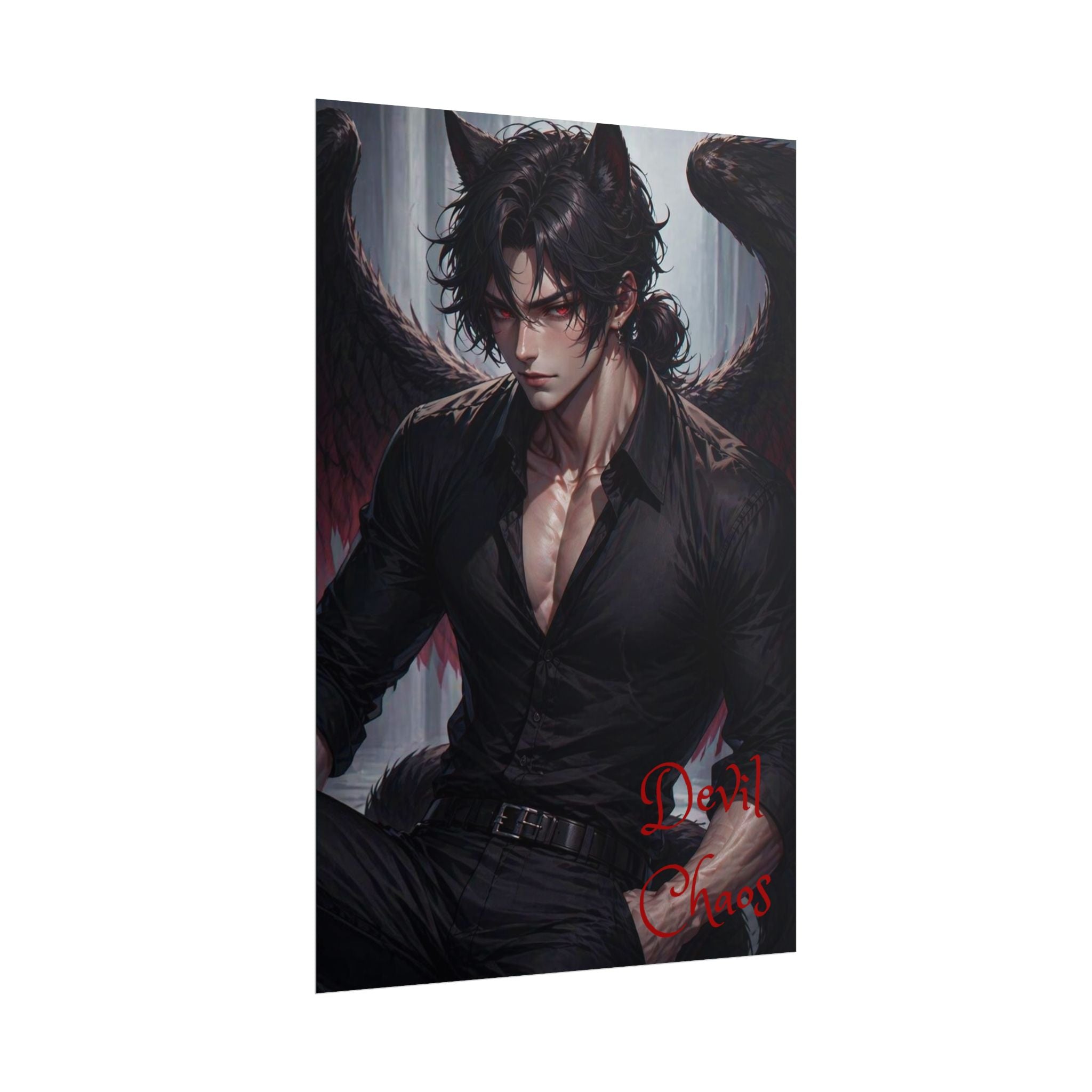 Devil Poster — Rolled Wall Art