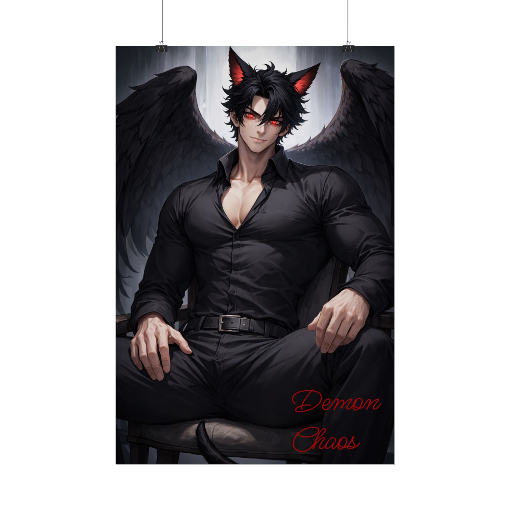 Demon Rolled Poster — Rolled Wall Art