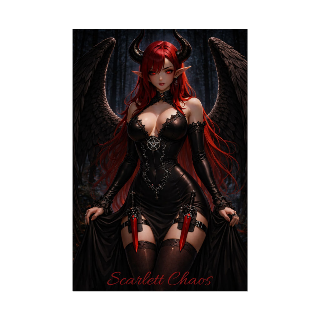 Scarlett Poster — Rolled Wall Art