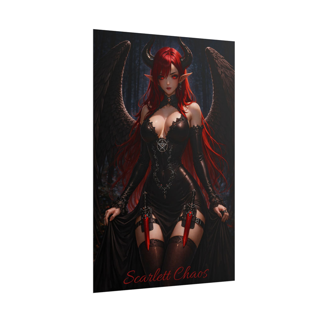 Scarlett Poster — Rolled Wall Art