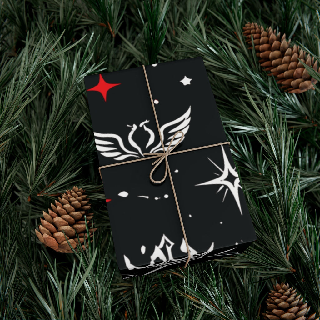 Gift Wrap Paper — Character Symbols Patterned Wrapping Paper (Sheets/Rolls)