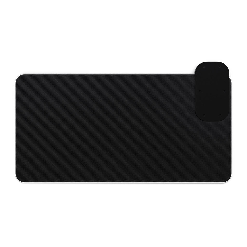 (Fang) LED Wireless Charging Gaming Mouse Pad — Futuristic Cyber Dragon RGB Desk Mat